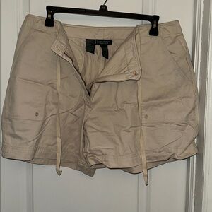 Ralph Lauren White High-Rise Pants